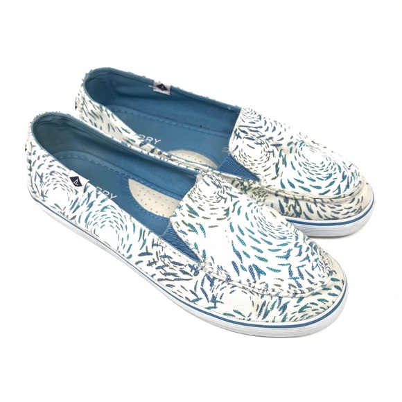 sperry slip on shoes womens